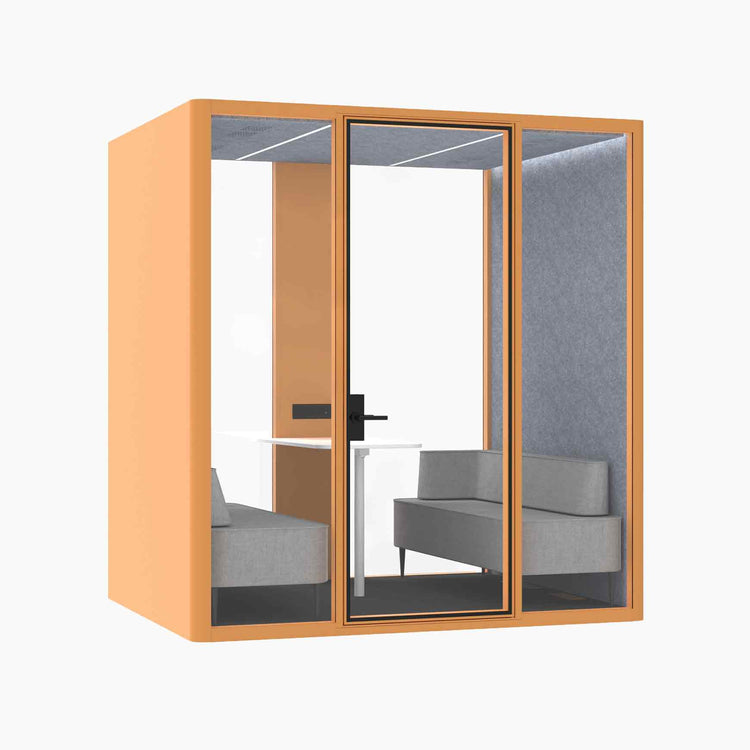 Hub Office Pod 4 Person Meeting Booth