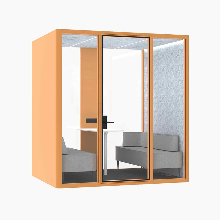 Hub Office Pod 4 Person Meeting Booth
