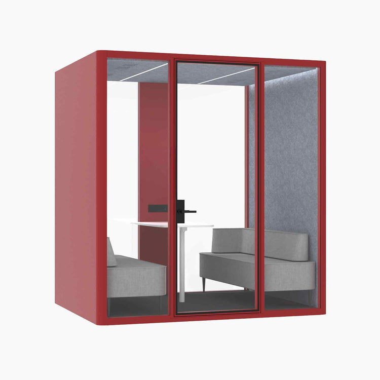 Hub Office Pod 4 Person Meeting Booth