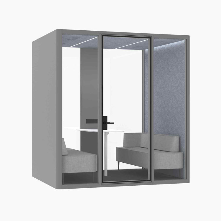 Hub Office Pod 4 Person Meeting Booth