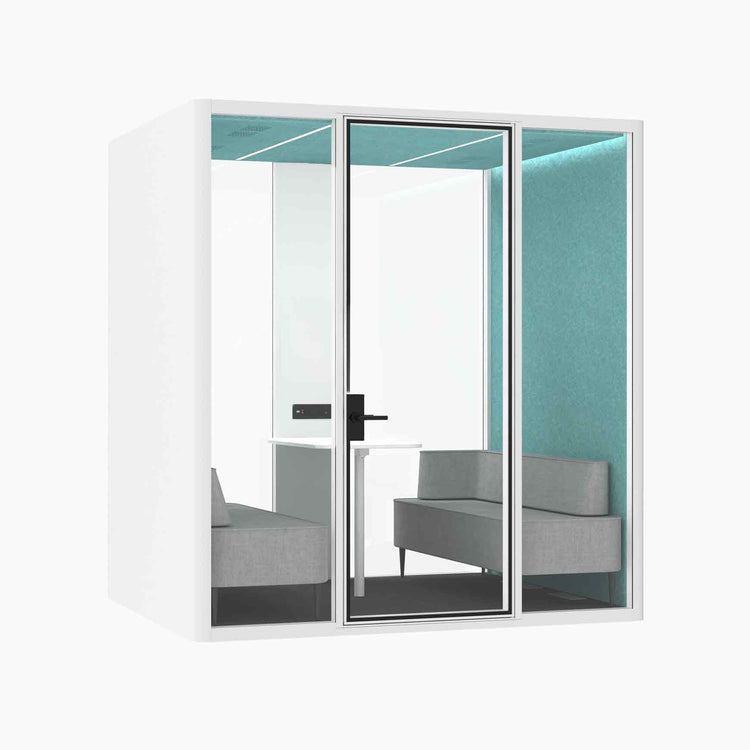 Hub Office Pod 4 Person Meeting Booth