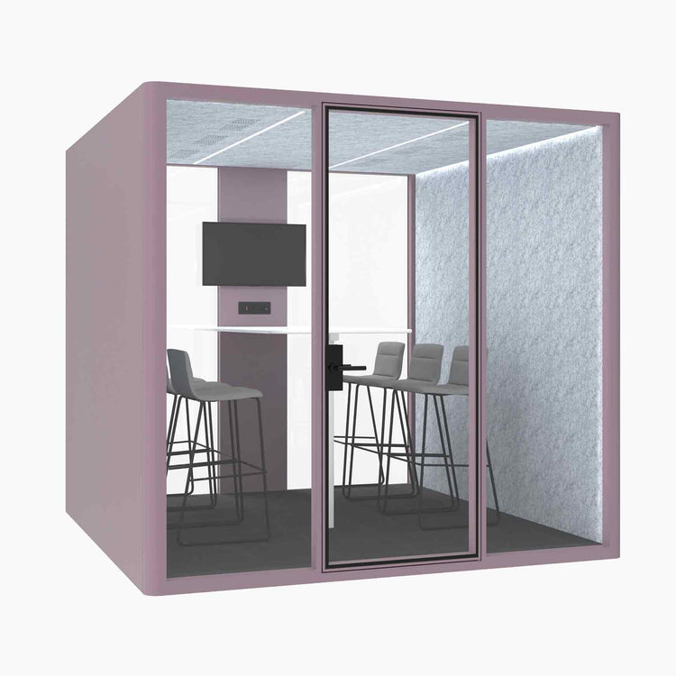 Hub Office Pod 6 Person Meeting Room Booth
