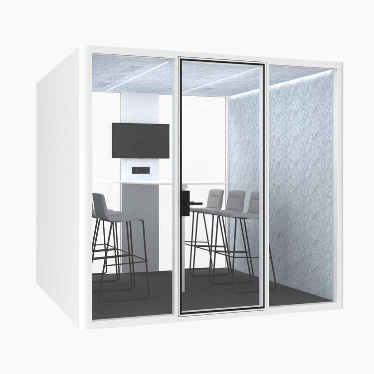 Hub Office Pod 6 Person Meeting Room Booth