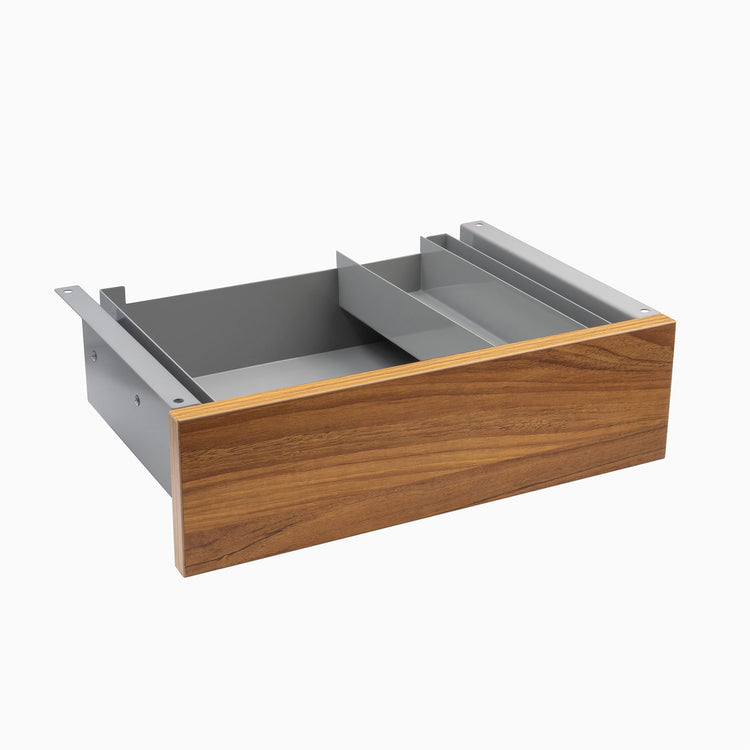 Desky Minimal Under Desk Drawer - Priem Oak Melamine