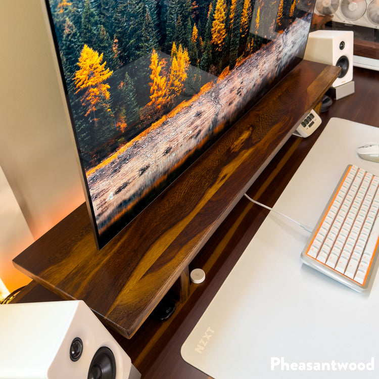 Desky Monitor Stand Pheasantwood -Desky®