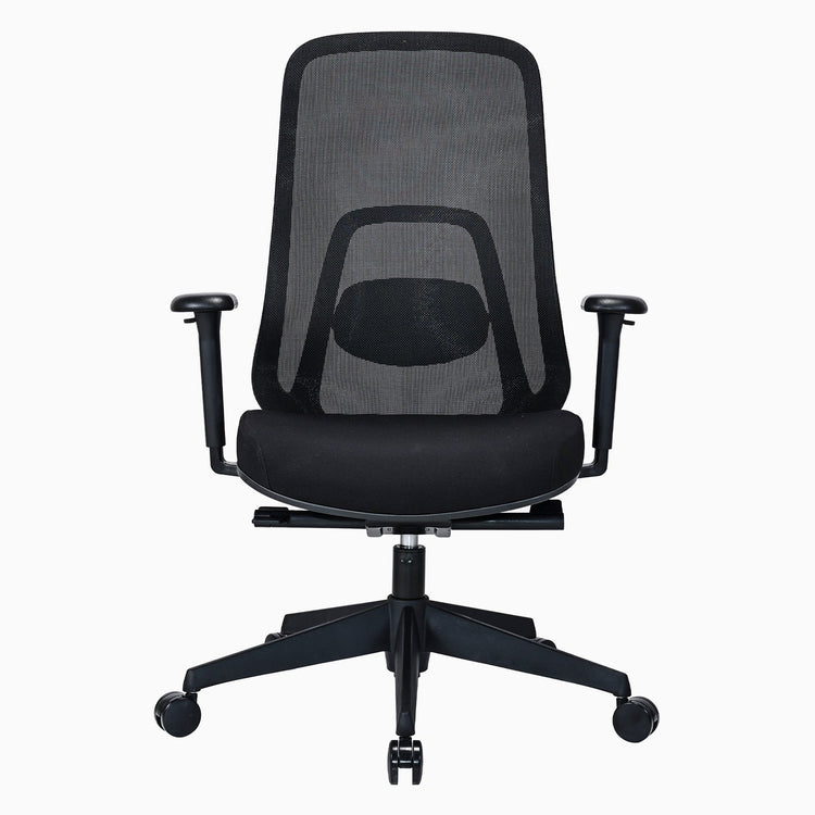 black ergonomic office chair