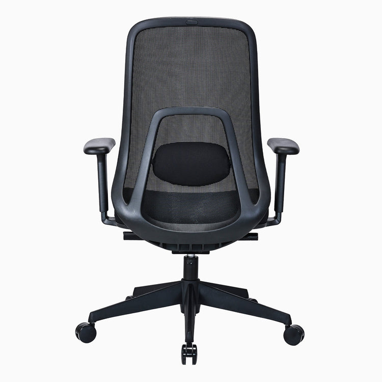 black ergonomic office chair