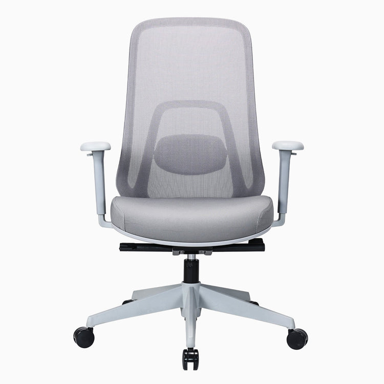 modern regal mesh office chair in white