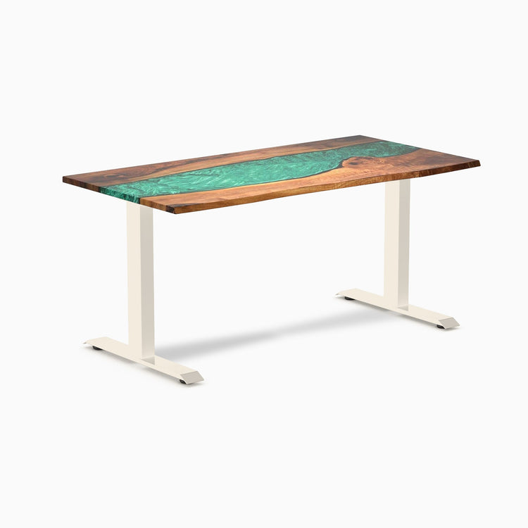 Desky Zero Resin Hardwood Office Desk