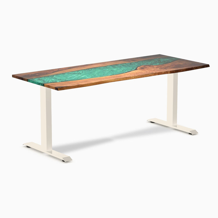 Desky Zero Resin Hardwood Office Desk