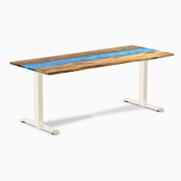 Desky Zero Resin Hardwood Office Desk
