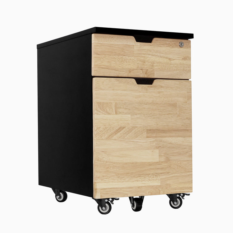 Desky Minimal Wooden Filing Cabinet