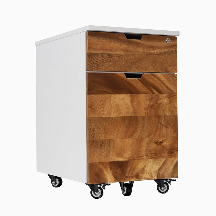 Saman White minimal filing cabinet