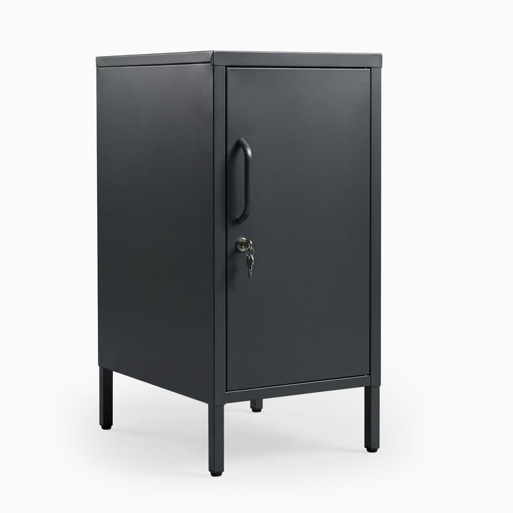 Desky Sidekick Metal Locker Cabinet-Accessories-Desky-Dark Grey-Right Opening-DeskyÌâå¨ Australia