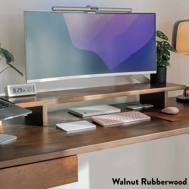 Desky Monitor Stand Walnut -Desky®