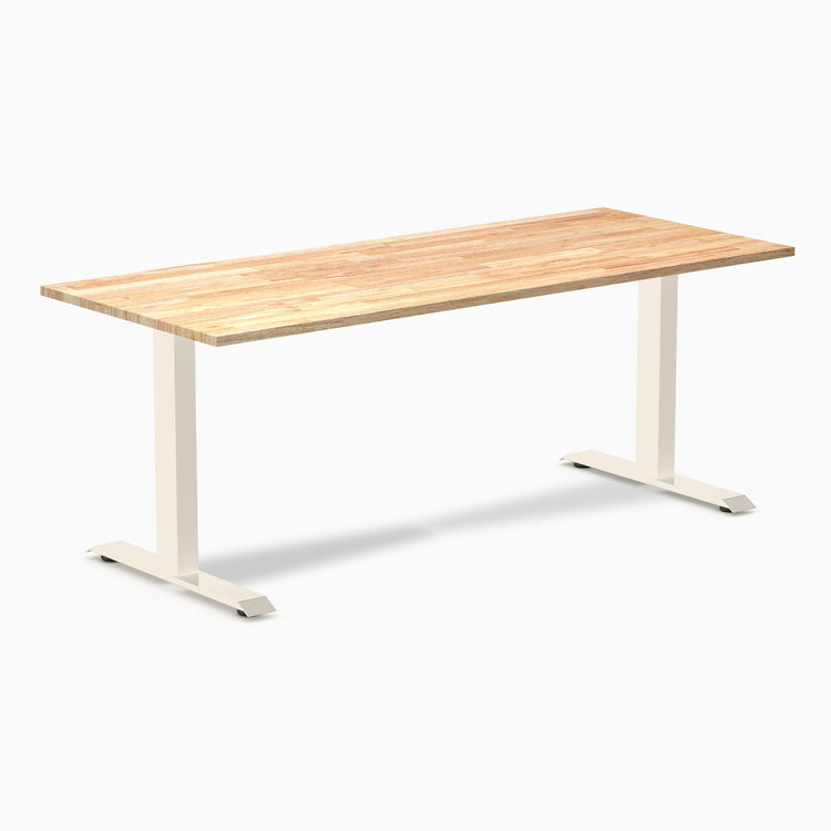 Desky Zero Rubberwood Office Desk