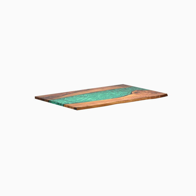 Desky Resin Hardwood Desk Tops Natural Walnut -DeskyÌâå¨
