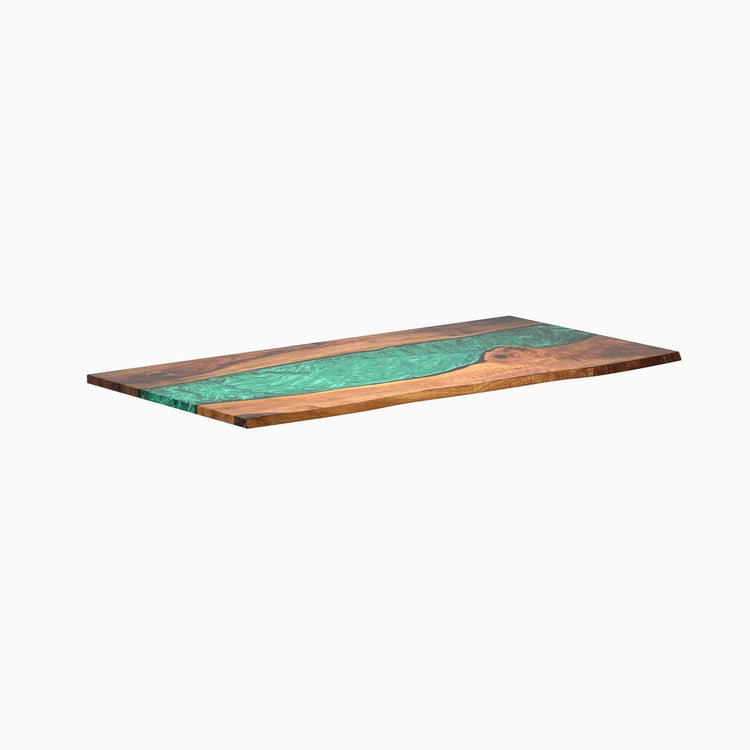 Desky Resin Hardwood Desk Tops Natural Walnut -DeskyÌâå¨