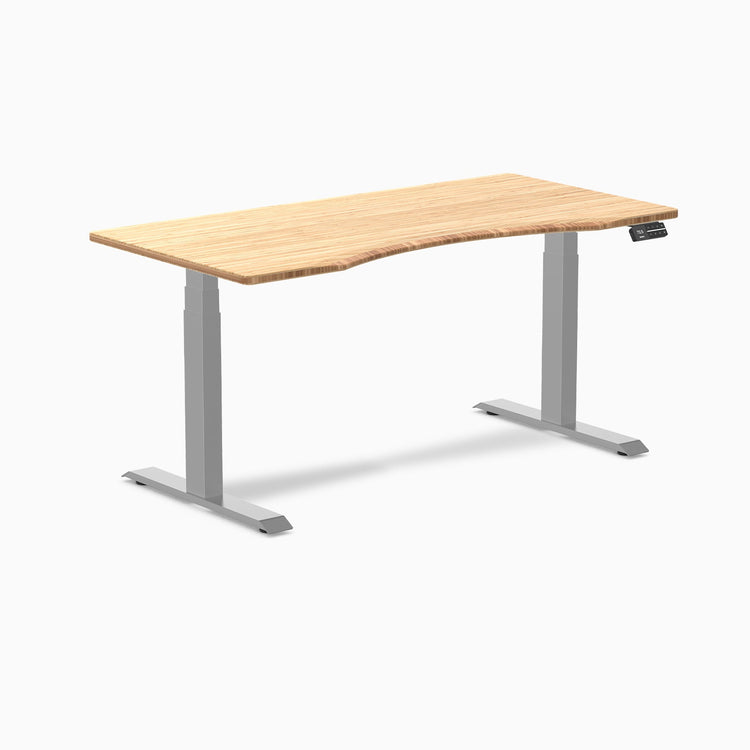 dual ergo edge standing desk bamboo