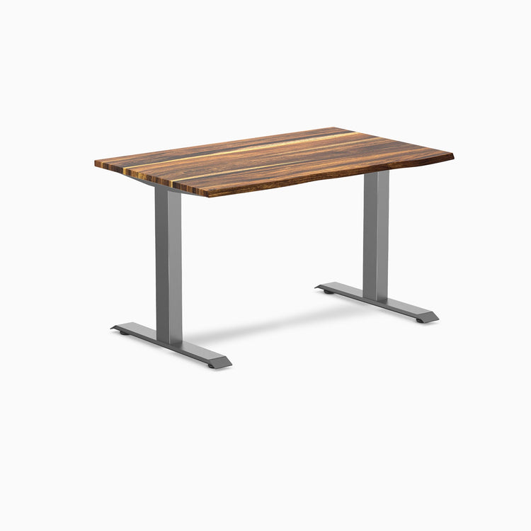 Desky zero hardwood pheasantwood fixed office desk