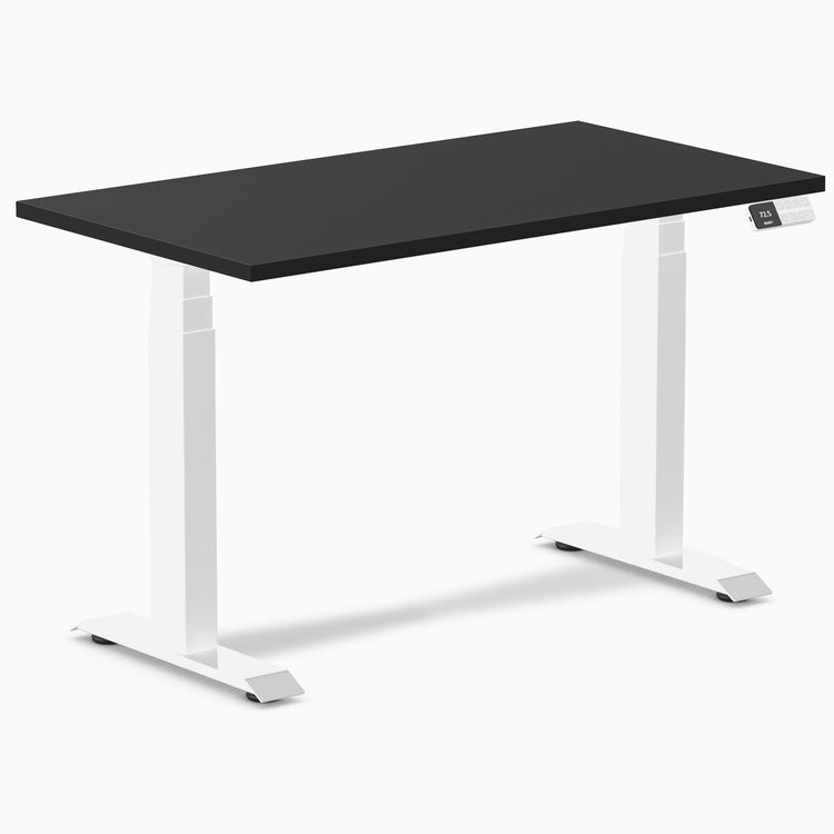 Desky Dual Mini Sit Stand Desk-Black melamine DeskyÌâå¨
