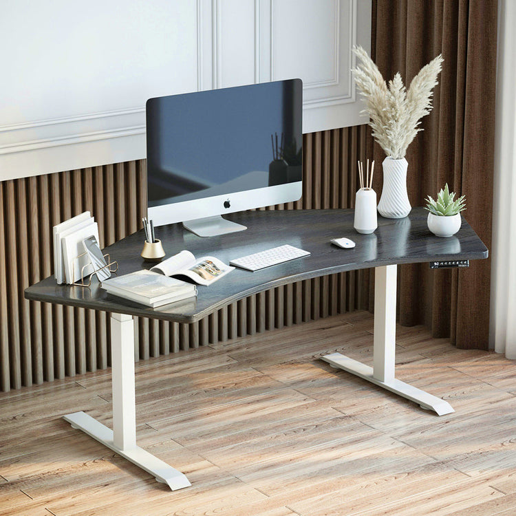 120 degree sit stand desk