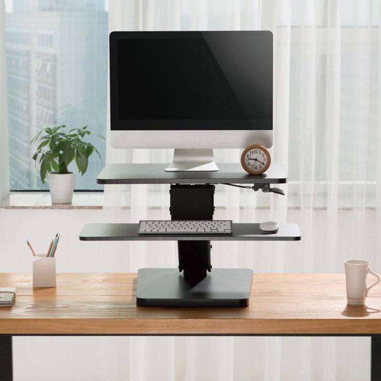 portable standing desk converter