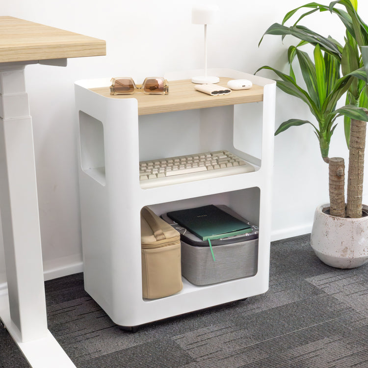 Replacement Minimal Open Mobile Pedestal-Replacement-DeskyÌâå¨ Australia-Frame-Black-DeskyÌâå¨ Australia