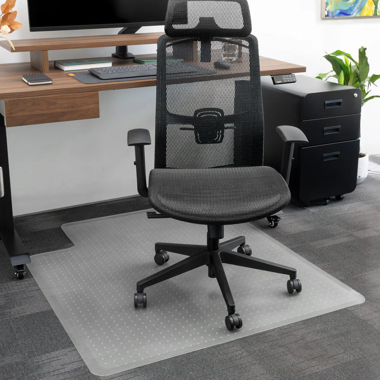 Desky Chair Mat-Chair Mats-Desky-Smooth for Hard Floors-L1200mm x W915mm-DeskyÌâå¨ Australia