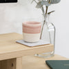 Desky Felt/Cork Coaster-Desk Organisers-Desky-Light Grey-DeskyÌâå¨ Australia
