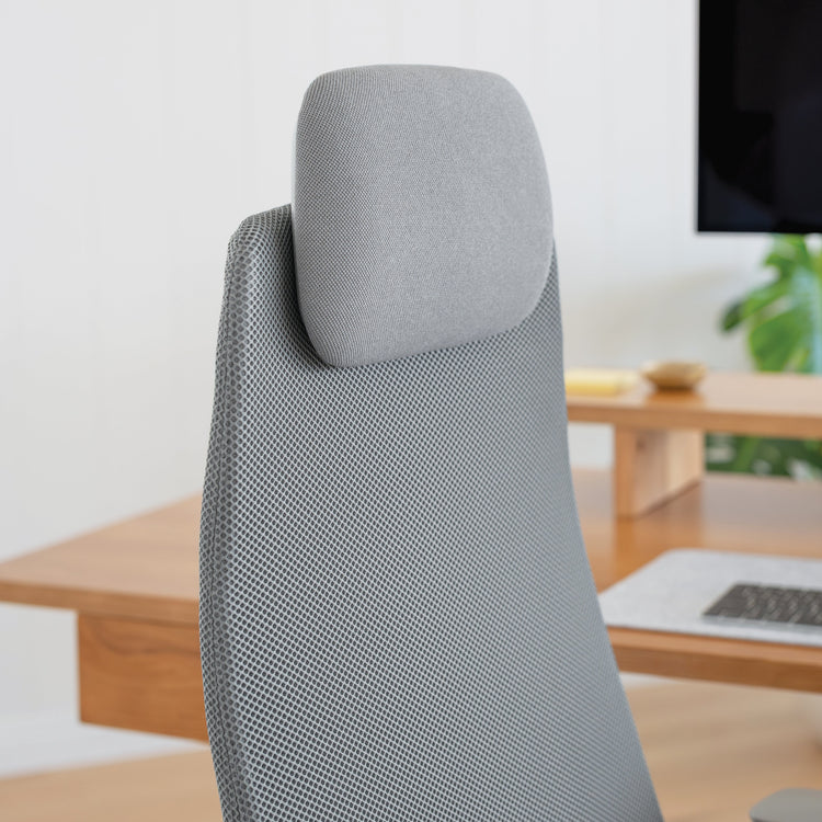Desky Pinnacle Executive Office Chair-Office Chairs-Desky-Black / Polished Aluminium-DeskyÌâå¨ Australia