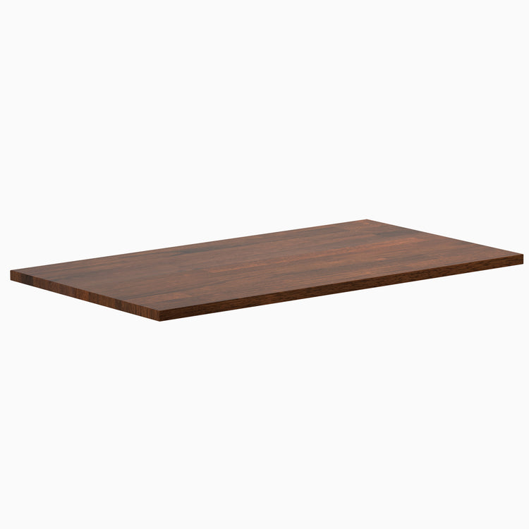 Desky mini rubberwood desktop red walnut