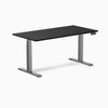 Desky Dual melamine sit stand desk 1500mm