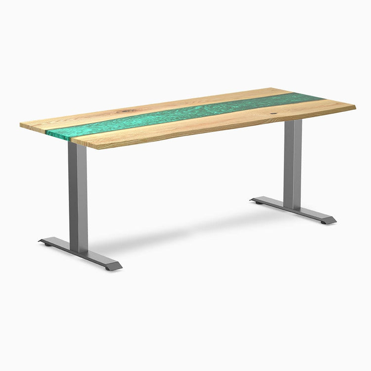 Desky Zero Resin Hardwood Office Desk