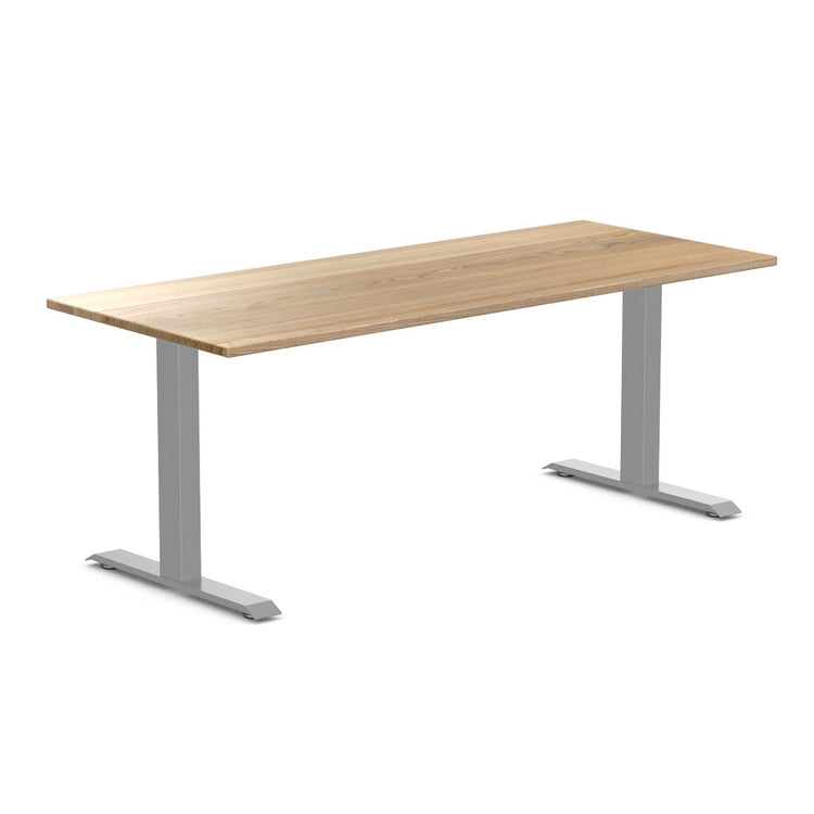 Desky Zero Hardwood Office Desk White Ash -Desky®