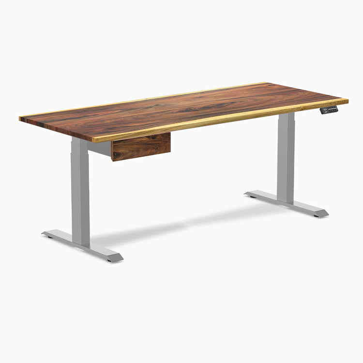 Desky Dual Hardwood Standing Desk With Drawer-DeskyÌâå¨ Australia
