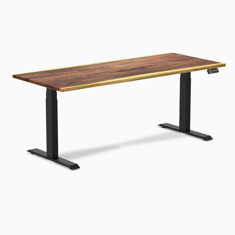 Desky Dual Hardwood Sit Stand Desk-DeskyÌâå¨ Australia
