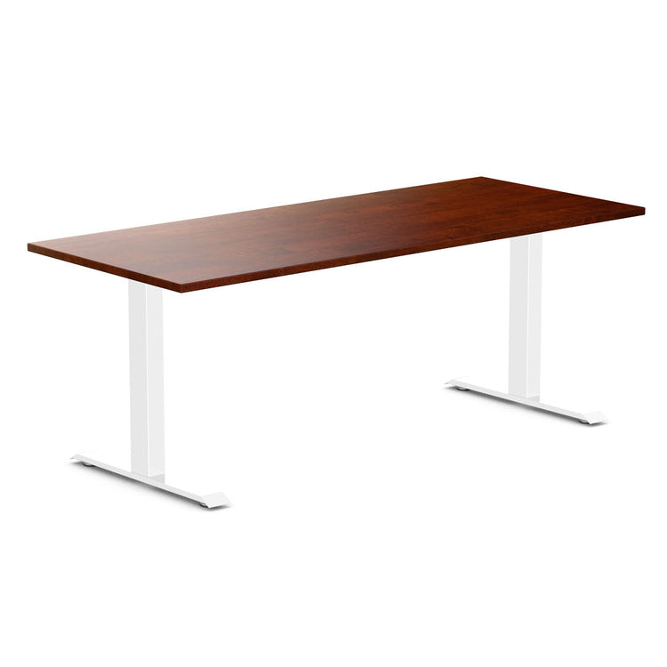 Desky Zero Rubberwood Office Desk