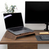 Desky Wooden Laptop Riser-Accessories-DeskyÌâå¨ Australia-Rubberwood Dark Walnut-DeskyÌâå¨ Australia