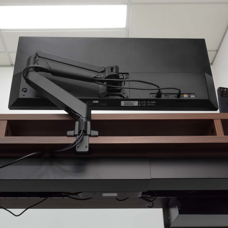 Desky Single Monitor Arm-Monitor Arms-Desky-Black-DeskyÌâå¨ Australia