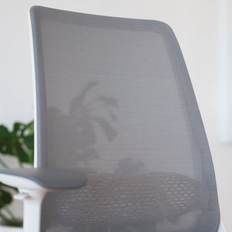 Desky Pulse Supportive Desk Chair-Office Chairs-Desky-Black / Polished Aluminium-No Headrest-DeskyÌâå¨ Australia