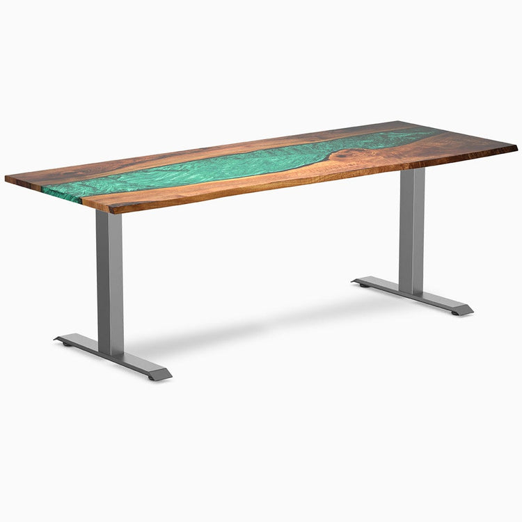 Desky Zero Resin Hardwood Office Desk