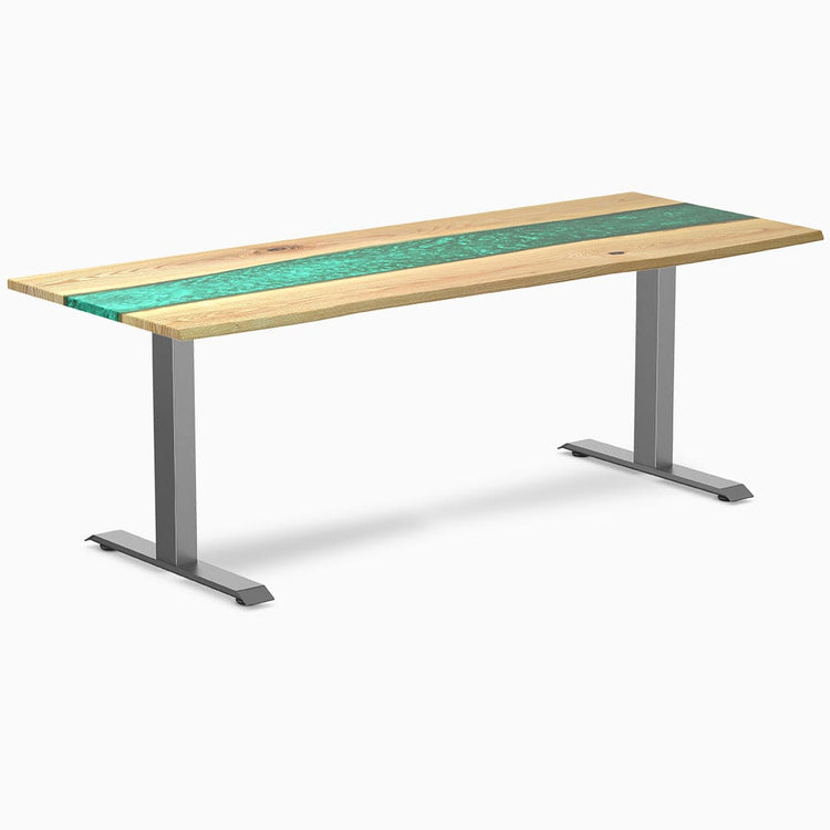 Desky Zero Resin Hardwood Office Desk