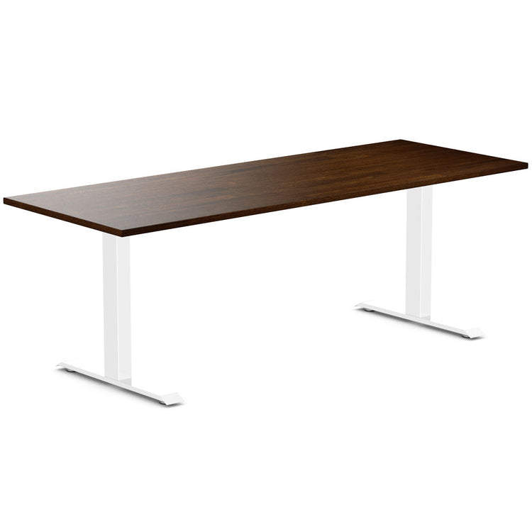 Desky Zero Rubberwood Office Desk