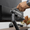 Desky Single Slim Aluminium Monitor Arm-Monitor Arms-Desky-Space Grey-DeskyÌâå¨ Australia