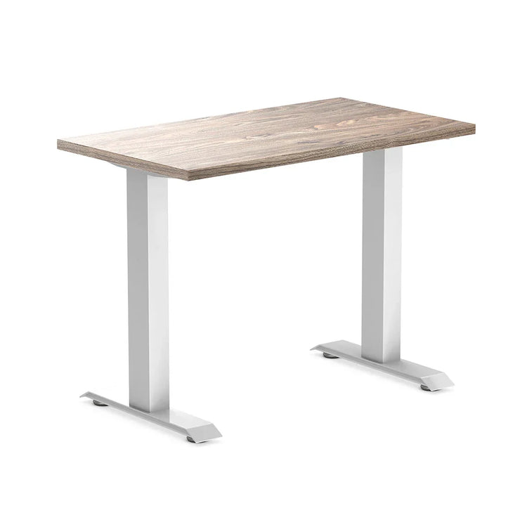 Desky Zero Mini Office Desk-Fixed Desks-Desky-White-800x500mm-Matte Black-DeskyÌâå¨ Australia