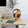 Desky Premium Wooden Headphone Stand-Laptop Stands-Desky-Walnut-DeskyÌâå¨ Australia