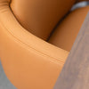 Desky Arco Office Chair-Chair-Desky-Tan Microfiber Leather-DeskyÌâå¨ Australia