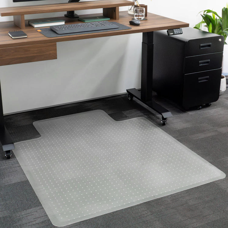Desky Chair Mat-Chair Mats-Desky-Smooth for Hard Floors-L1200mm x W915mm-DeskyÌâå¨ Australia