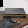 Desky Wooden Laptop Riser-Accessories-DeskyÌâå¨ Australia-Rubberwood Dark Walnut-DeskyÌâå¨ Australia